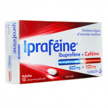 Image Iprafeine 400mg/100 mg, cp pelliculé